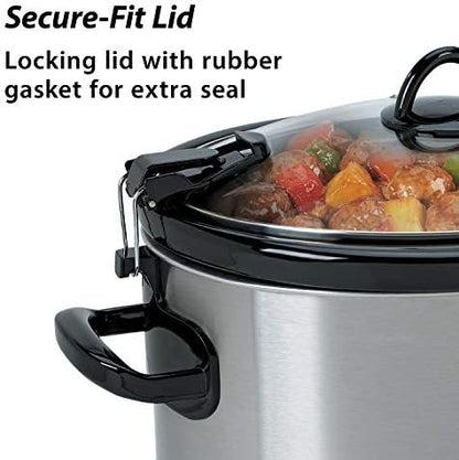 Cook & Carry 6 Quart Portable Slow Cooker - Curated Catalog S4