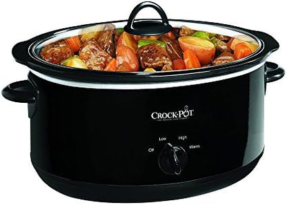 8 Quart Manual Slow Cooker – Black - Curated Catalog V2