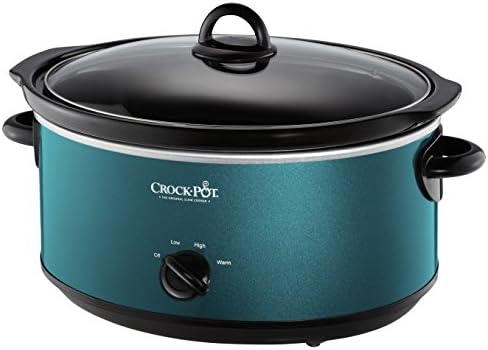 7 Quart Manual Slow Cooker – Turquoise - Curated Catalog N5