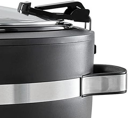 Thermoshield 6 Quart Slow Cooker with Carry Handles - Curated Catalog I4