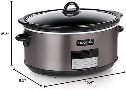 8 Quart Programmable Slow Cooker with Auto Warm - Curated Catalog N4