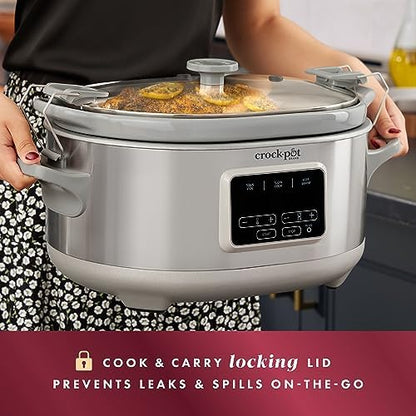 7 Quart Programmable Cook & Carry Slow Cooker - Curated Catalog R2