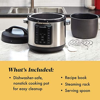 8 Quart Express Crock Multi-Use Pressure Cooker - Curated Catalog B9