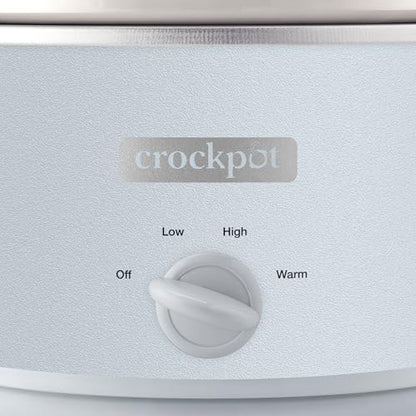 4.5 Quart Manual Slow Cooker – Macaroon Blue - Curated Catalog H8