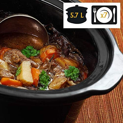 Cook & Carry 6 Quart Portable Slow Cooker - Curated Catalog S4