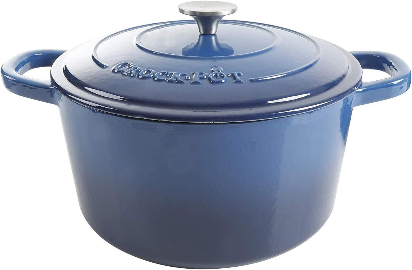 3 Quart Enameled Cast Iron Dutch Oven – Aqua - Curated Catalog Z4