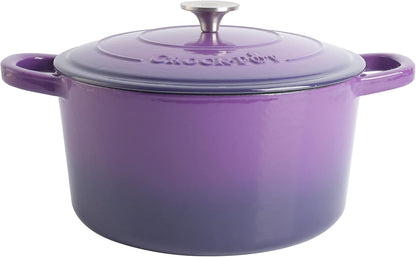 3 Quart Enameled Cast Iron Dutch Oven – Aqua - Curated Catalog Z4