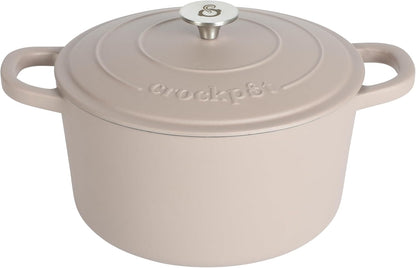 3 Quart Enameled Cast Iron Dutch Oven – Aqua - Curated Catalog Z4
