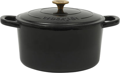 3 Quart Enameled Cast Iron Dutch Oven – Aqua - Curated Catalog Z4