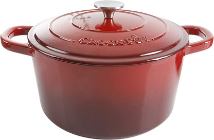 3 Quart Enameled Cast Iron Dutch Oven – Aqua - Curated Catalog Z4