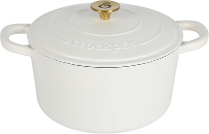 3 Quart Enameled Cast Iron Dutch Oven – Aqua - Curated Catalog Z4