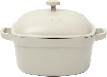 3 Quart Enameled Cast Iron Dutch Oven – Aqua - Curated Catalog Z4