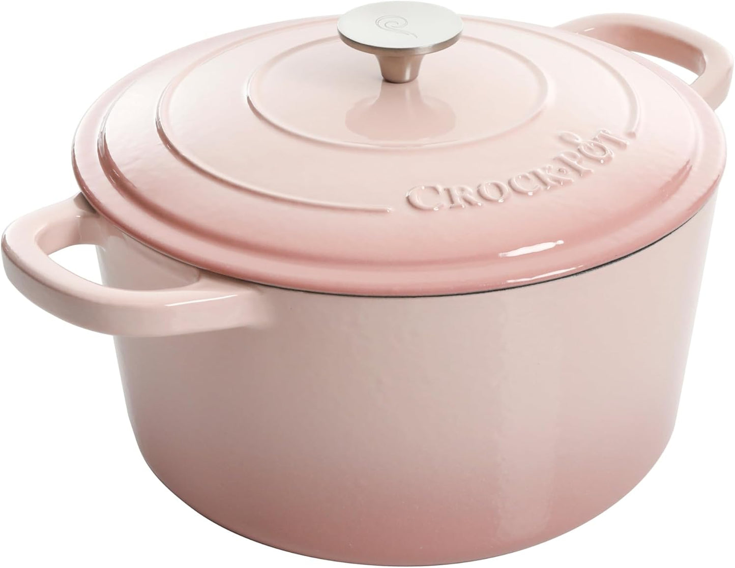 3 Quart Enameled Cast Iron Dutch Oven – Aqua - Curated Catalog Z4