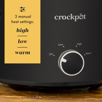 2 Quart Mini Slow Cooker – Classic Compact Cooker - Curated Catalog B0